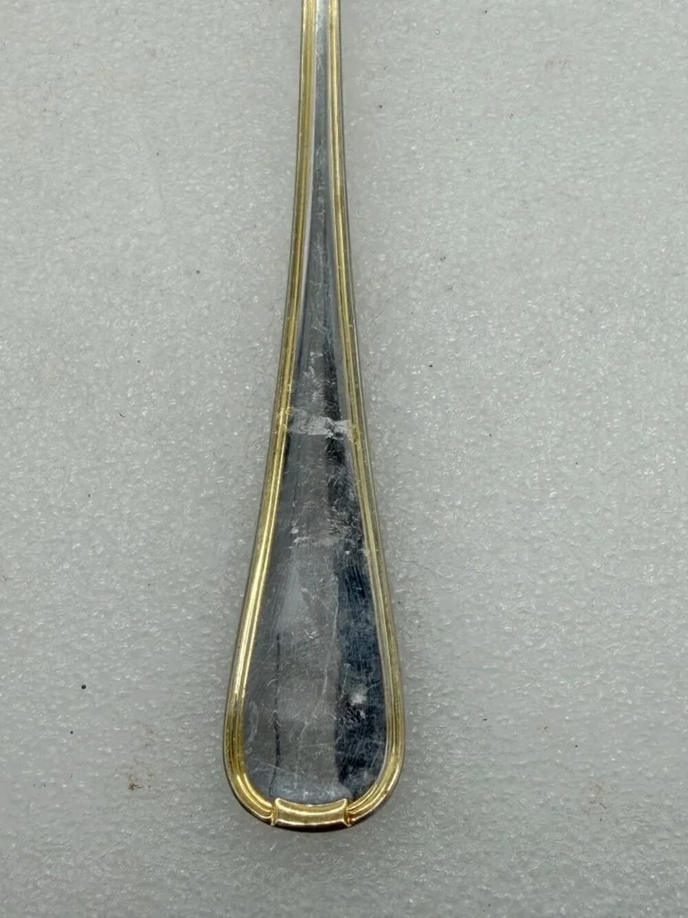 Solingen Germany Stainless Steel Serving Utensils Cake Server Ladle Gold Accent